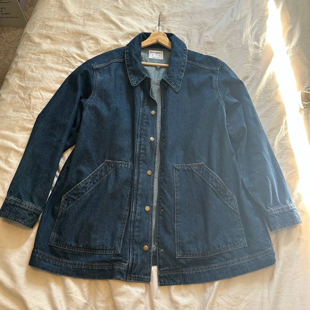 Relaxed Jean Barn Jacket